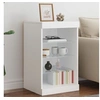 Image de Buffet avec lumières LED blanc 41x37x67 cm