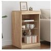 Image de Buffet avec lumières LED chêne sonoma 41x37x67 cm