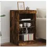 Image de Buffet avec lumières LED chêne fumé 41x37x67 cm836725