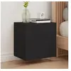 Image de Meubles TV muraux 2 pcs noir 40,5x30x40 cm bois d'ingénierie 836899