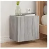 Image de Meuble TV mural sonoma gris 40,5x30x40 cm bois d'ingénierie836906