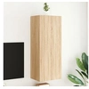 Image de Meuble TV mural chêne sonoma 40,5x30x102 cm bois d'ingénierie 836933