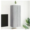 Image de Meuble TV mural sonoma gris 40,5x30x102 cm bois d'ingénierie 836936