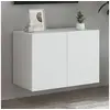 Image de Meuble TV mural blanc 60x30x41 cm 836938