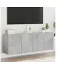 Image de Meubles TV muraux 2 pcs gris béton 60x30x41 cm836945