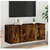 Image de Tv-meubel wandgemonteerd 100x30x41 cm gerookt eikenkleurig836970