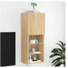 Image de Meuble TV avec lumières LED chêne sonoma 40,5x30x102 cm837059