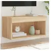 Image de Meuble TV avec lumières LED chêne sonoma 60x30x30 cm837131