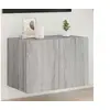 Image de Meuble TV mural avec lumières LED sonoma gris 60x35x41 cm837312