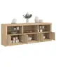 Image de Buffet avec lumières LED chêne sonoma 181,5x37x67 cm3209004