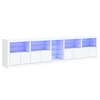Image de Buffet avec lumières LED blanc 283x37x67 cm3209023