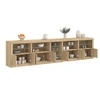 Image de Buffet avec lumières LED chêne sonoma 283x37x67 cm3209025