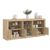 Image de Buffet avec lumières LED chêne sonoma 181,5x37x67 cm3209039