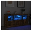 Image de Buffet avec Lumières LED, Armoire avec Porte, Meuble de Rangement, Organisateur de Salle de Séjour Intérieur, 3209069