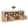 Image de Buffet avec lumières LED chêne sonoma 163x37x67 cm3209074