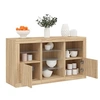 Image de Buffet avec lumières LED chêne sonoma 123x37x67 cm3209081