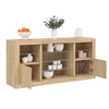 Image de Buffet avec Lumières LED, Armoire avec Porte, Meuble de Rangement, Organisateur de Salon Entrée Salle de Séjour, 3209088