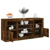 Image de Buffet avec Lumières LED, Armoire avec Porte, Meuble de Rangement, Organisateur de Salon Entrée Salle de Séjour, 3209090