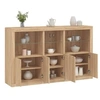 Image de Buffet avec Lumières LED, Armoire avec Porte, Meuble de Rangement, Organisateur de Salon Entrée Salle de Séjour, 3209144