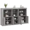 Image de Buffet avec Lumières LED, Armoire avec Porte, Meuble de Rangement, Organisateur de Salon Entrée Salle de Séjour, 3209147