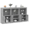 Image de Buffet avec Lumières LED, Armoire avec Porte, Meuble de Rangement, Organisateur de Salon Entrée Salle de Séjour, 3209152