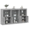 Image de Buffet avec Lumières LED, Armoire avec Porte, Meuble de Rangement, Organisateur de Salon Entrée Salle de Séjour, 3209180