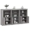 Image de Buffet avec Lumières LED, Armoire avec Porte, Meuble de Rangement, Organisateur de Salon Entrée Salle de Séjour, 3209182