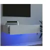 Image de Meuble TV avec éclairage LED blanc 60x35x15,5 cm