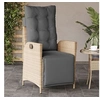 Image de Chaise polyester 93 cm beige