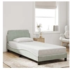 Image de Bedframe zonder matras 90x190 cm fluweel lichtgrijs373092
