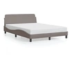 Image de Bedframe zonder matras 120x200 cm stof taupe373149