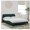 Image de Bedframe zonder matras 120x200 cm fluweel donkergroen373155
