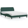 Image de Bedframe zonder matras 140x200 cm fluweel donkergroen373195