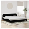 Image de Bedframe zonder matras 200x200 cm fluweel zwart373254