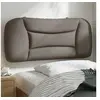 Image de Coussin de Tête de Lit, Oreiller de Lecture avec Fermeture à Glissière, Coussin de Lecture pour Lit Chambre, Crème 90 374541