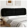 Image de Coussin de Tête de Lit, Oreiller de Lecture avec Fermeture à Glissière, Coussin de Lecture pour Lit Chambre, Noir 200 374618