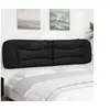 Image de Coussin de Tête de Lit, Oreiller de Lecture avec Fermeture à Glissière, Coussin de Lecture pour Lit Chambre, Noir 200 374623