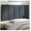 Image de Coussin de Tête de Lit, Oreiller de Tête de Lit avec Bandes Auto-agrippantes, Coussin Rembourré Chambre à Coucher, 374656