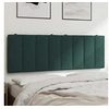 Image de Coussin de Tête de Lit, Oreiller de Tête de Lit avec Bandes Auto-agrippantes, Coussin Rembourré Chambre à Coucher, 374664