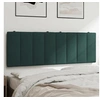 Image de Coussin de Tête de Lit, Oreiller de Tête de Lit avec Bandes Auto-agrippantes, Coussin Rembourré Chambre à Coucher, 374672