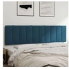 Image de Coussin de Tête de Lit, Oreiller de Tête de Lit avec Bandes Auto-agrippantes, Coussin Rembourré Chambre à Coucher, 374685
