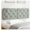 Image de Coussin de Tête de Lit, Oreiller de Tête de Lit avec Bandes Auto-agrippantes, Coussin Rembourré Chambre à Coucher, 374727