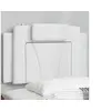Image de Hoofdbordkussen 80 cm kunstleer wit374761