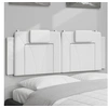 Image de Hoofdbordkussen 120 cm kunstleer wit374782