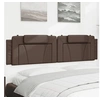 Image de Hoofdbordkussen 200 cm kunstleer bruin374816