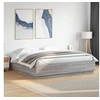 Image de Bedframe met LED-verlichting grijs sonoma eiken 200x200 cm3209588