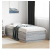 Image de Cadre de Lit, Lit Double avec Sommier à Lattes, Lit Adulte, Meuble de Chambre à Coucher, Moderne, Sonoma Gris 100x200 3209721