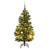 Image de Sapin de Noël artificiel articulé 150 LED et boules 150 cm 3210102