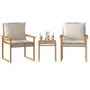 Image de Rotin beige salon de jardin 3 pieces