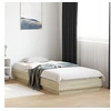 Image de Cadre de Lit, Lit Simple avec Sommier à Lattes, Lit Adulte, Meuble de Chambre à Coucher, Moderne, Chêne Sonoma 90x200 839604